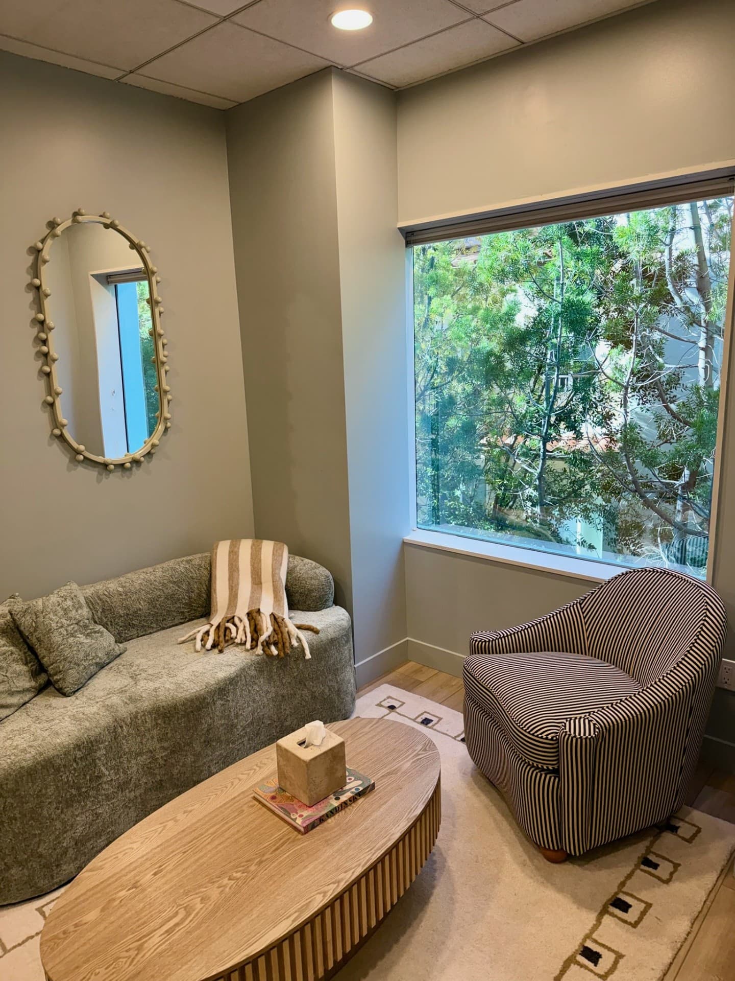 Warm child therapy office for West LA families
